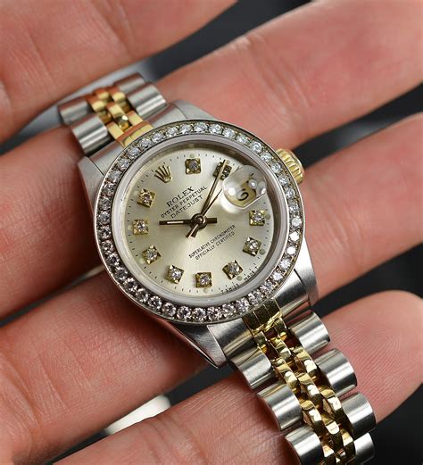 rolex datejust 6916|rolex 69173 diamond bezel.